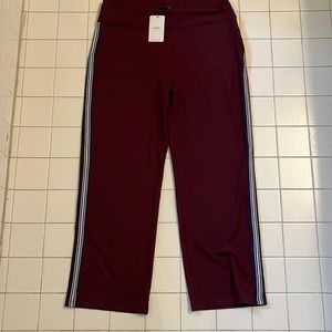 NWT Women’s Zaggora Runway Racing Striped Straight Leg Lounging Pants sz 16